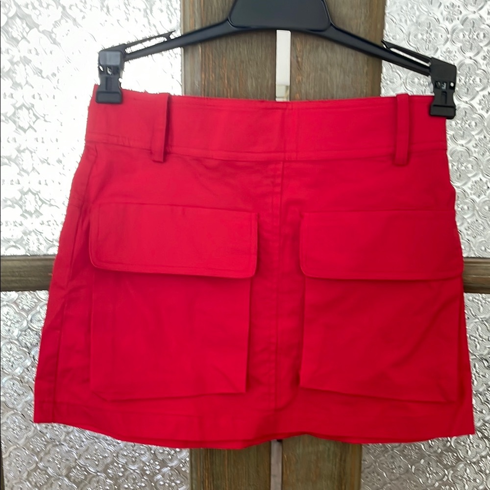 Zara Kids - Red Pocket Skirt - Size 8